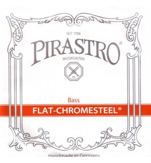 Pirastro Flat-Chromesteel Solo Set Kontrabass Teli 342000